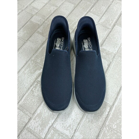 Skechers Slip In Men\'s Shoes Size  10.5 Blue Color main image 5